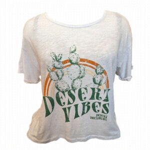 ARULA Crop Tee Shirt Plus Size 1x Dessert Vibes